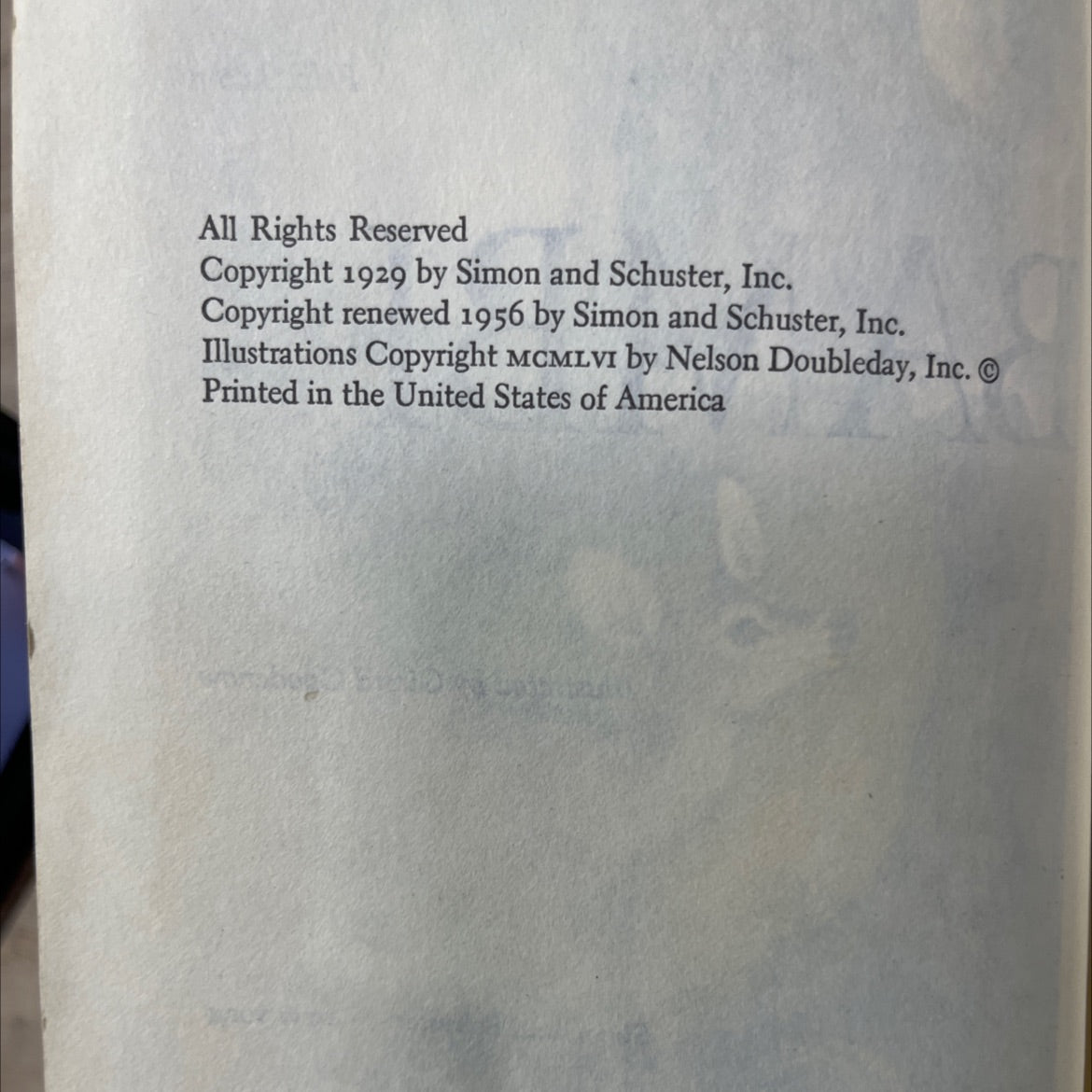 bambi book, by felix salten, 1956 Hardcover image 3