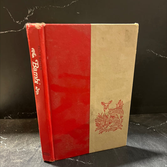 bambi book, by felix salten, 1956 Hardcover image 1