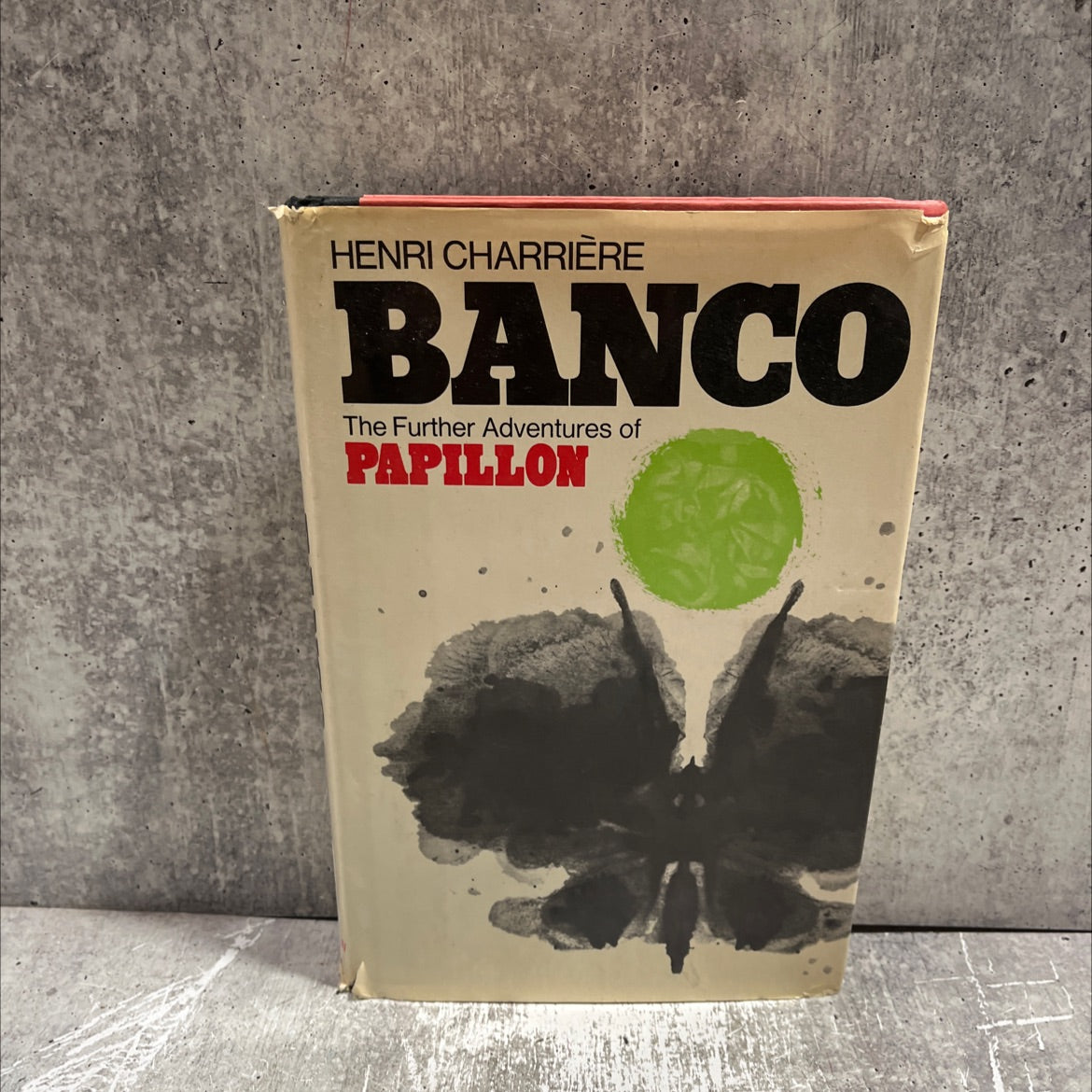 banco the further adventures of papillon book, by henri charrière, 1973 Hardcover image 1