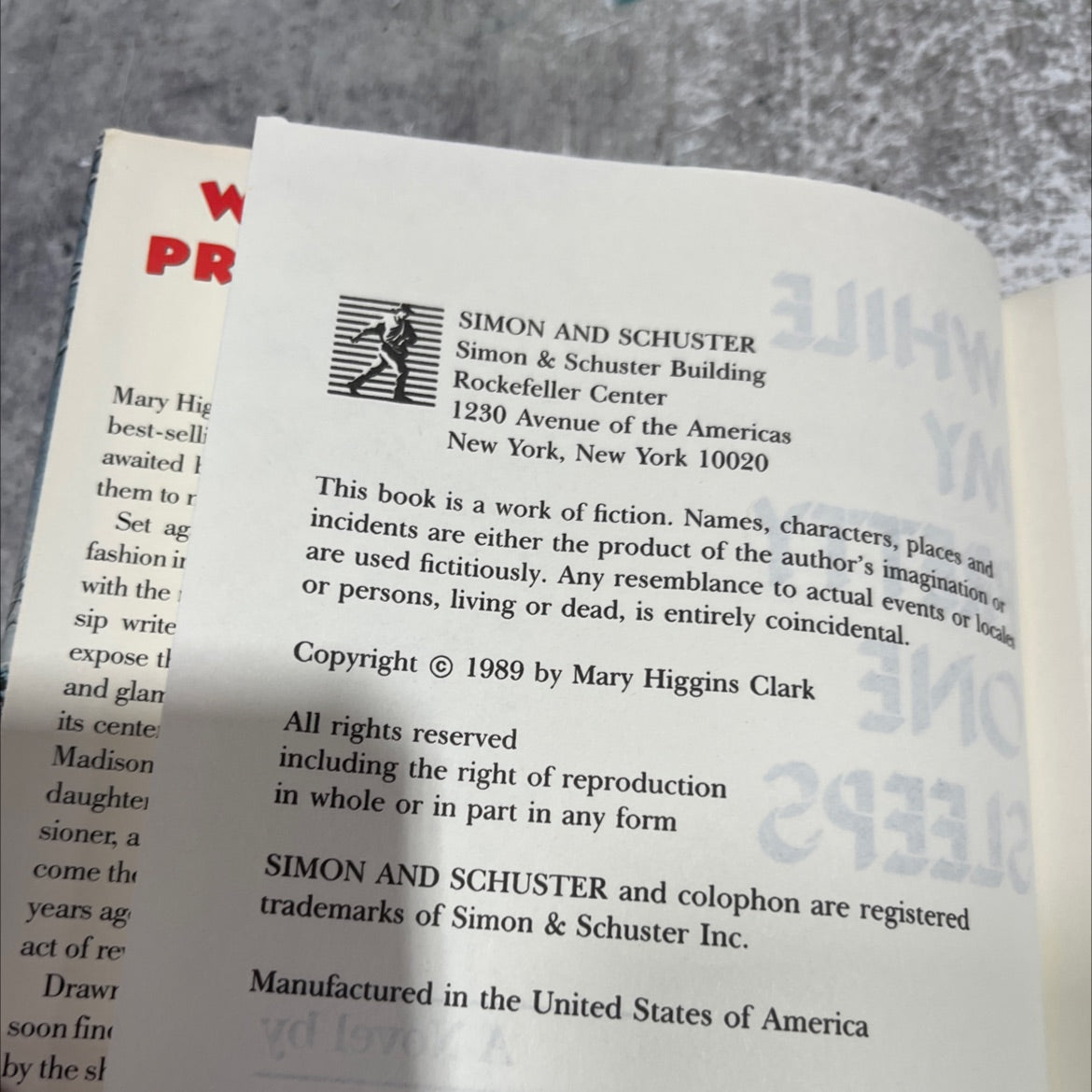 baobioh yram vs 2008 20 ytly ygaj tmrom o thom ht roa liar litw board st while my dav pretty book, by mary higgins image 3