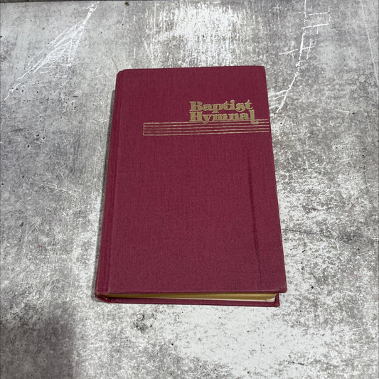 baptist hymnal book, by unknown, 1975 Hardcover image 1