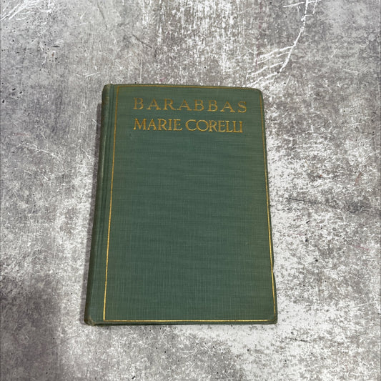 barabbas book, by marie corelli, 1921 Hardcover image 1