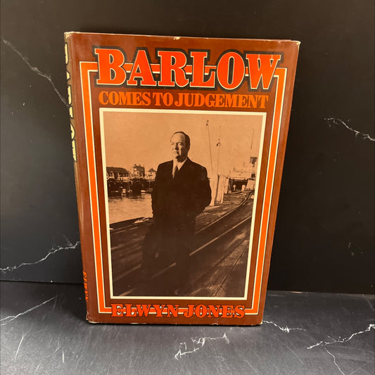 barlow comes to judgement book, by elwyn jones, 1974 Hardcover image 1