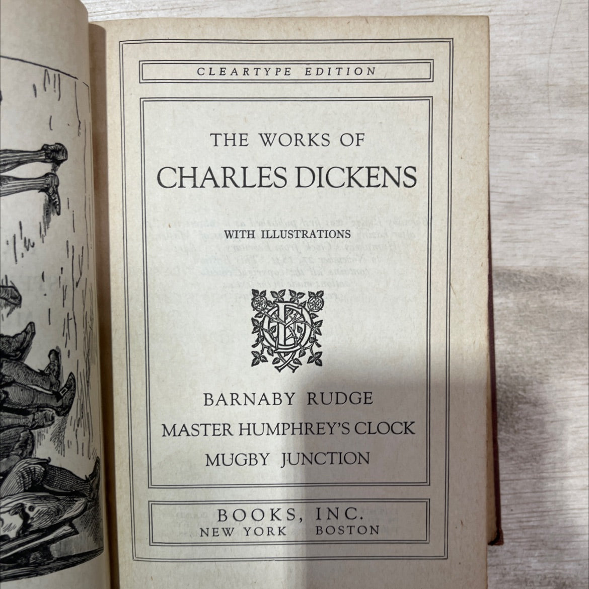 barnaby rudge book, by charles dickens, 1868 Hardcover, Antique image 2