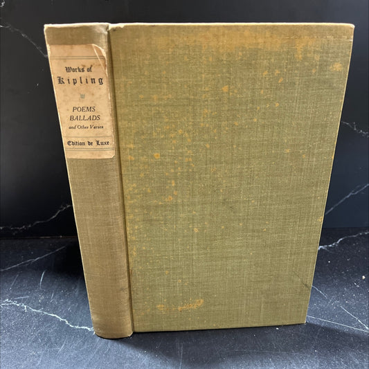 barrack-room ballads and other verses book, by rudyard kipling, 1970 Hardcover image 1