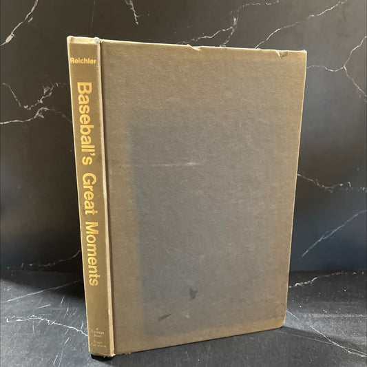 baseball's great moments book, by joseph reichler, 1979 Hardcover image 1