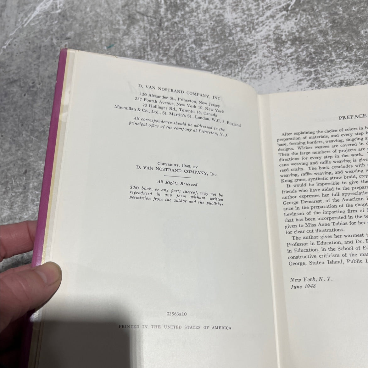 basketry and related arts book, by martha l. lee, 1948 Hardcover image 3