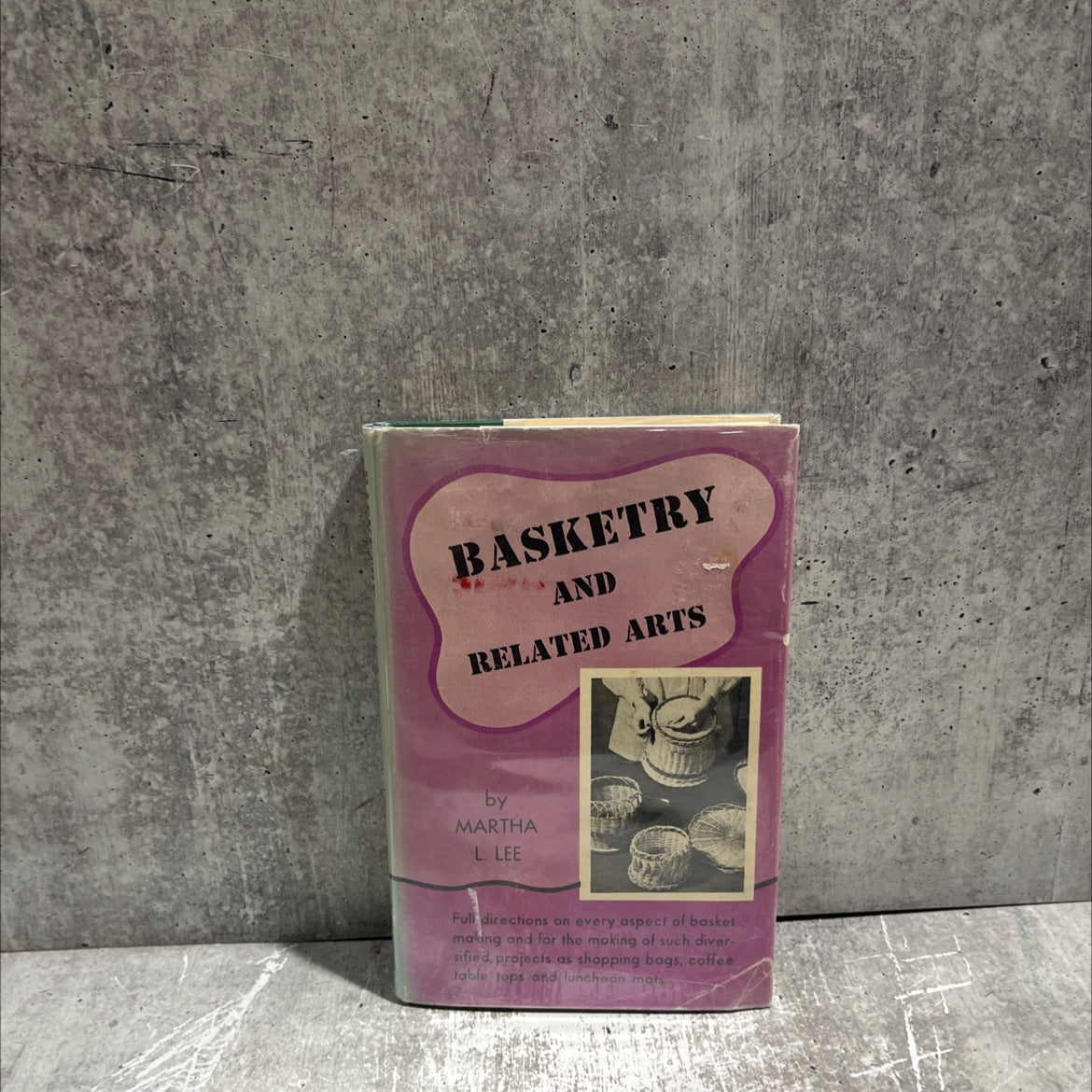 basketry and related arts book, by martha l. lee, 1948 Hardcover image 1