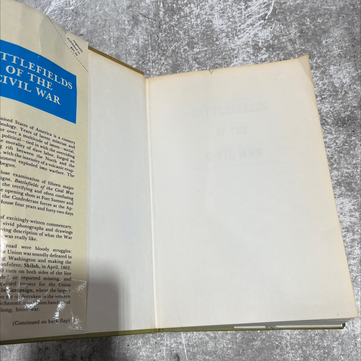 battlefields of the civil war book, by unknown, 1979 Hardcover image 4