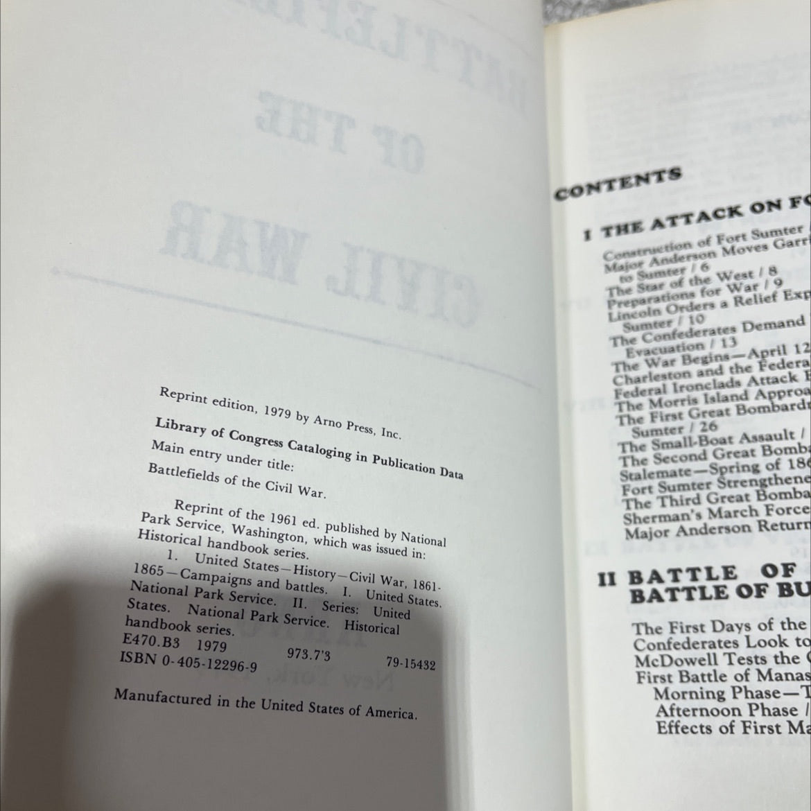 battlefields of the civil war book, by unknown, 1979 Hardcover image 3