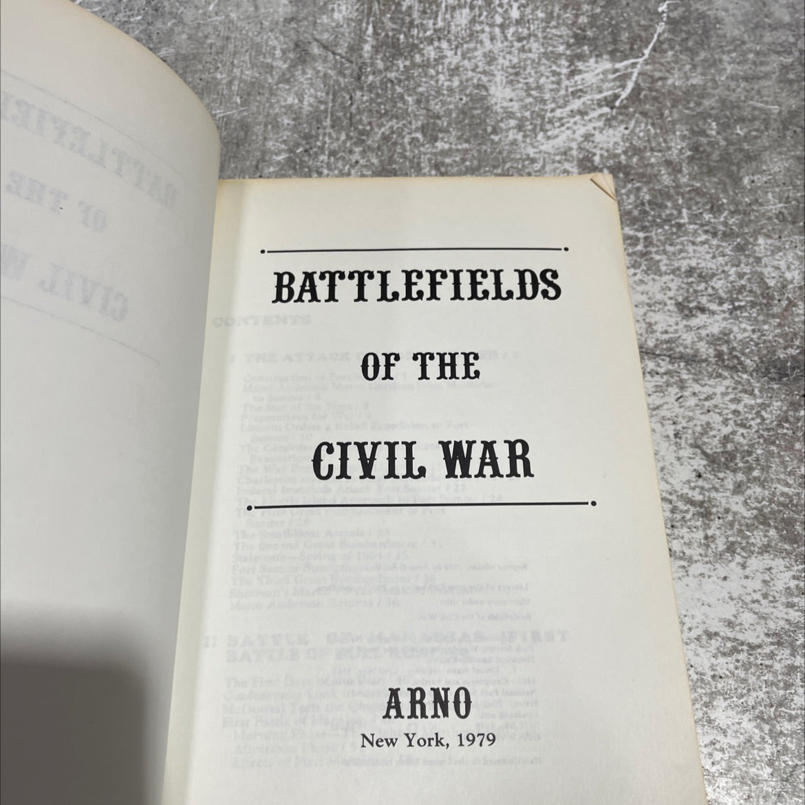 battlefields of the civil war book, by unknown, 1979 Hardcover image 2