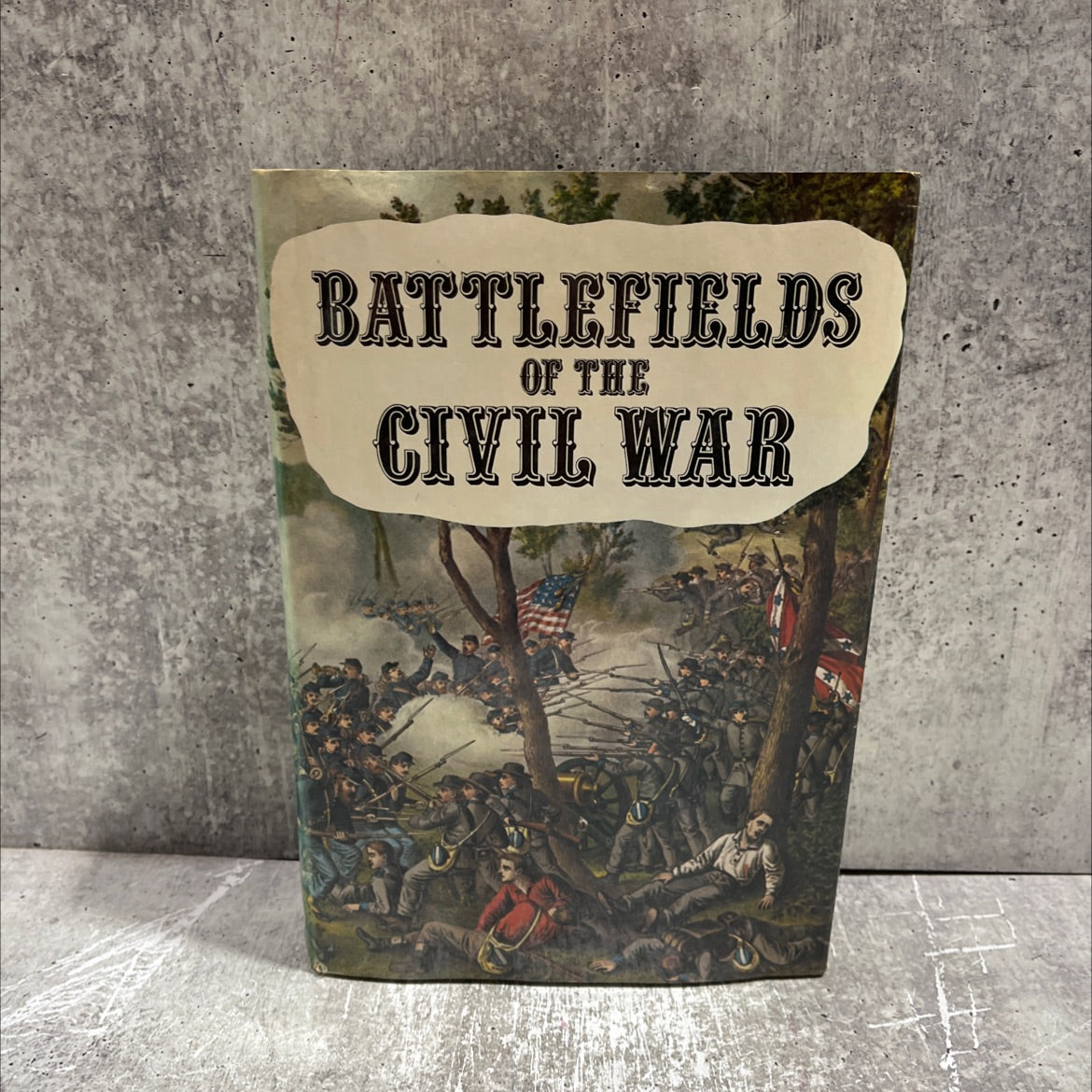 battlefields of the civil war book, by unknown, 1979 Hardcover image 1