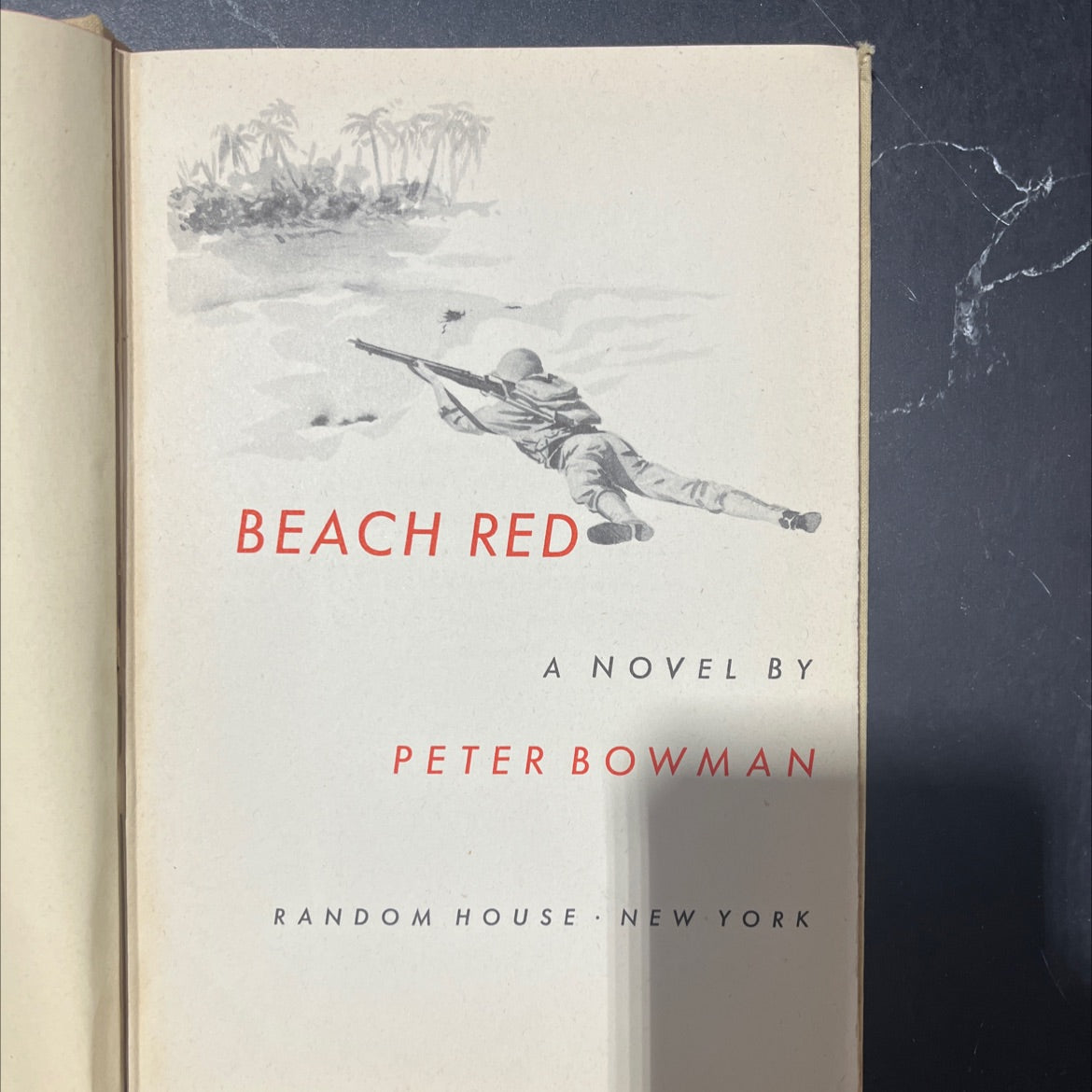 beach red book, by peter bowman, 1945 Hardcover image 2