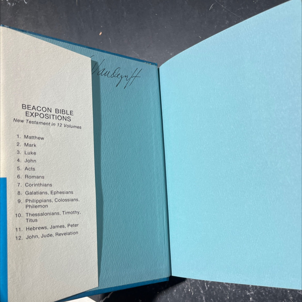 beacon bible expositions volume 1 positions matthew book, by william e. mccumber, 1975 Hardcover image 4