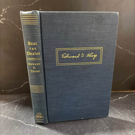 beat the dealer: a winning strategy for the game of twenty-one book, by Edward O. Thorp, 1962 Hardcover image 1