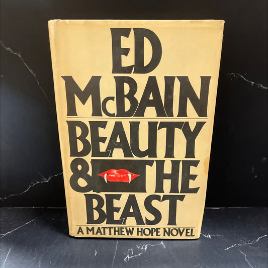 beauty and the beast book, by ed mcbain, 1982 Hardcover image 1