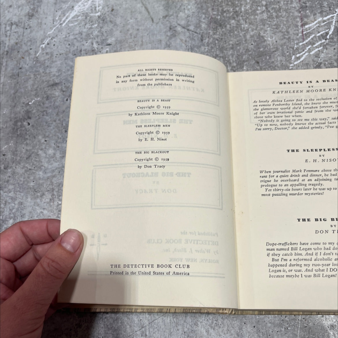 beauty is a beast book, by kathleen moore knight, 1959 Hardcover image 3