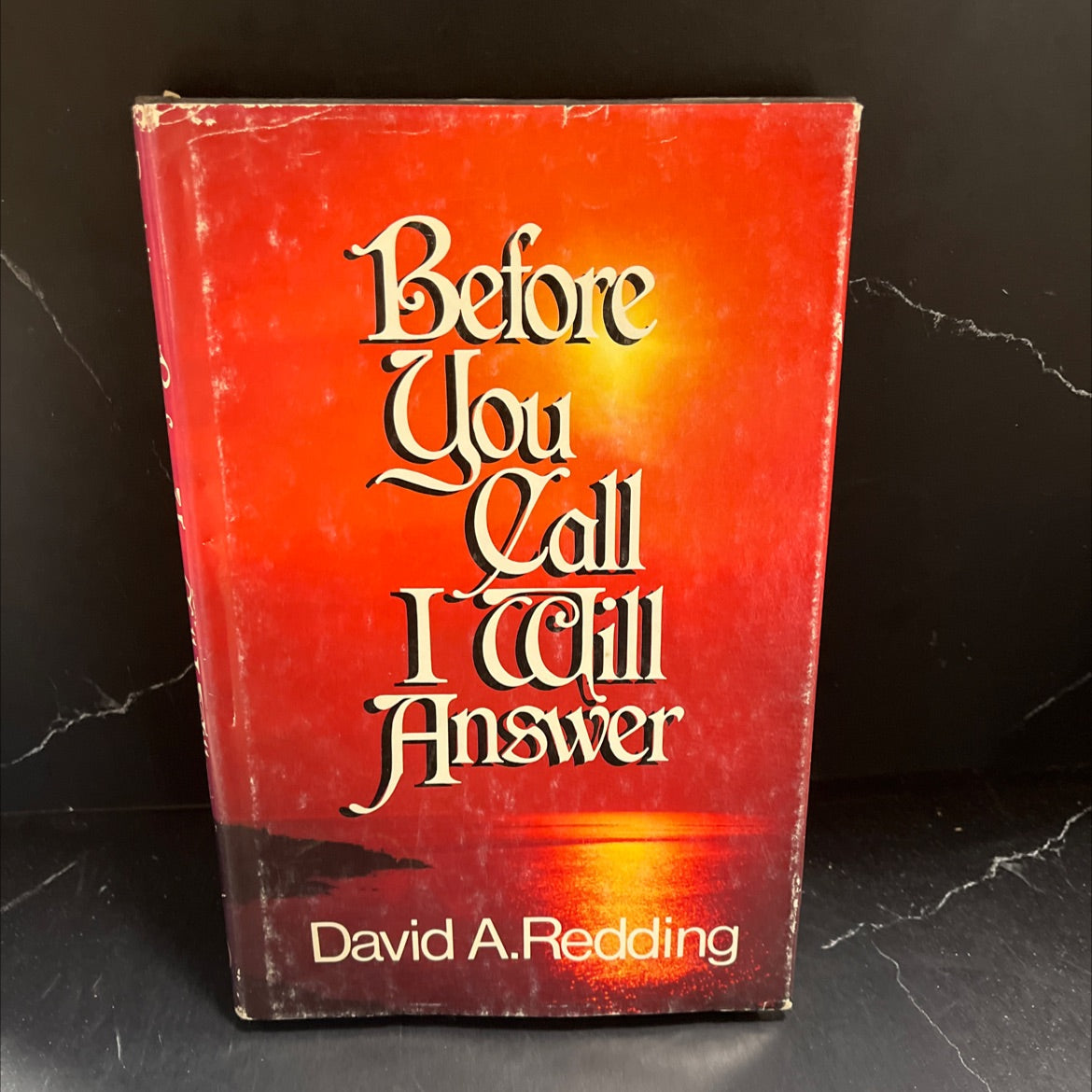 before you call i will answer book, by david a. redding, 1985 Hardcover image 1