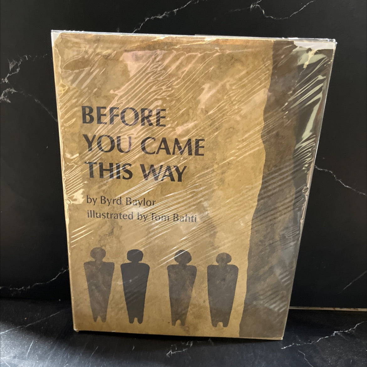 SIGNED before you came this way book, by byrd baylor, 1969 Hardcover, Vintage image 1