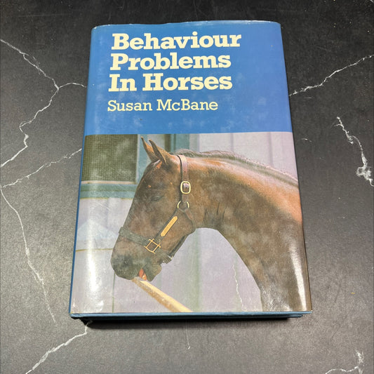 behaviour problems in horses book, by Susan McBane, 1987 Hardcover image 1