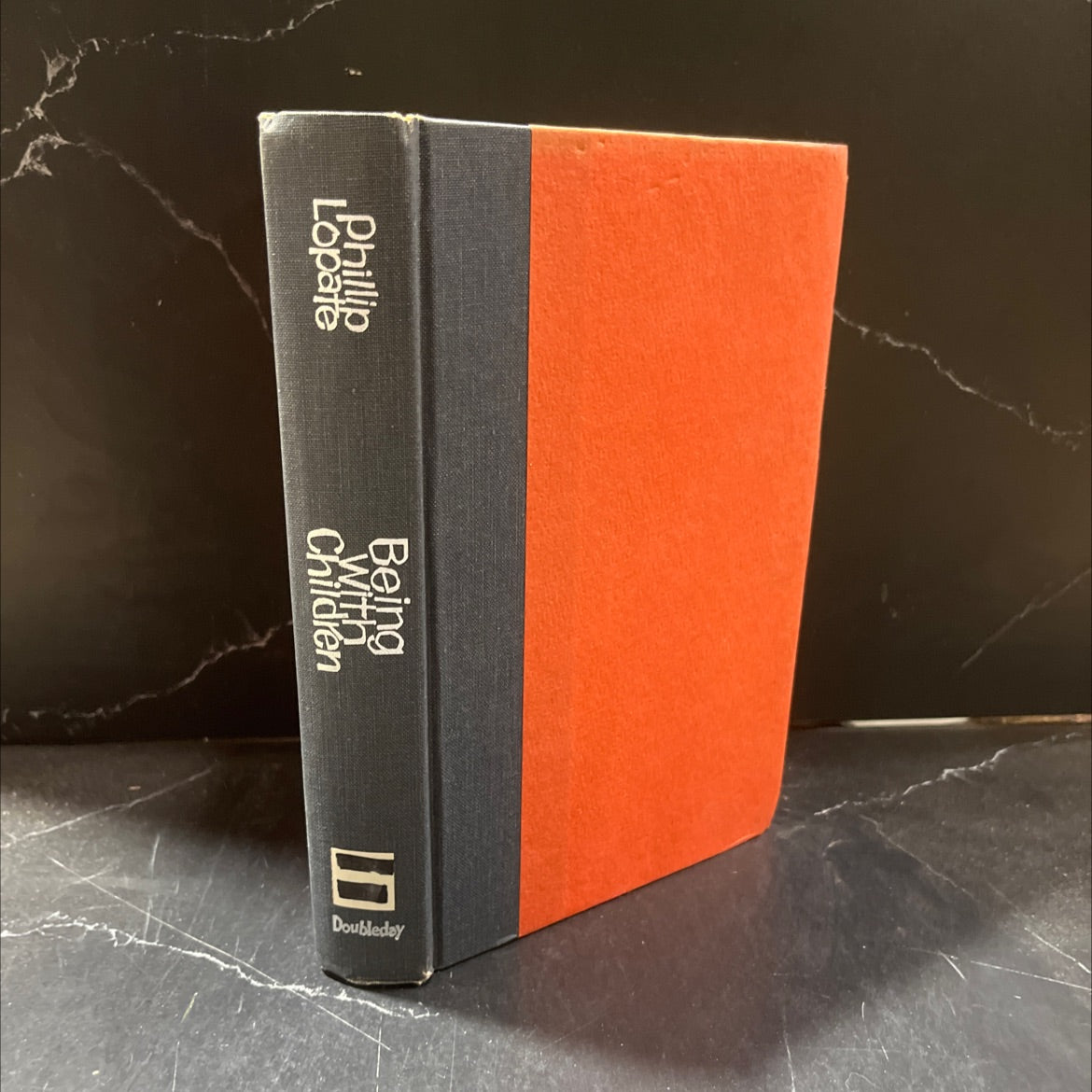 being with children book, by Phillip Lopate, 1975 Hardcover image 1