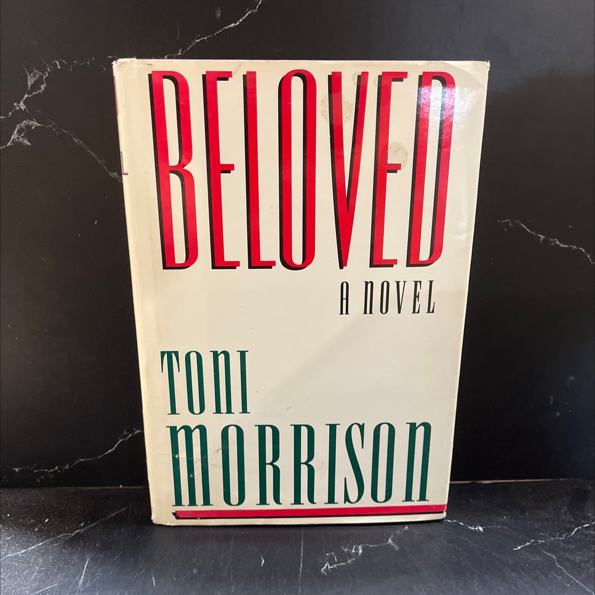 beloved book, by Toni Morrison, 1987 Hardcover image 1