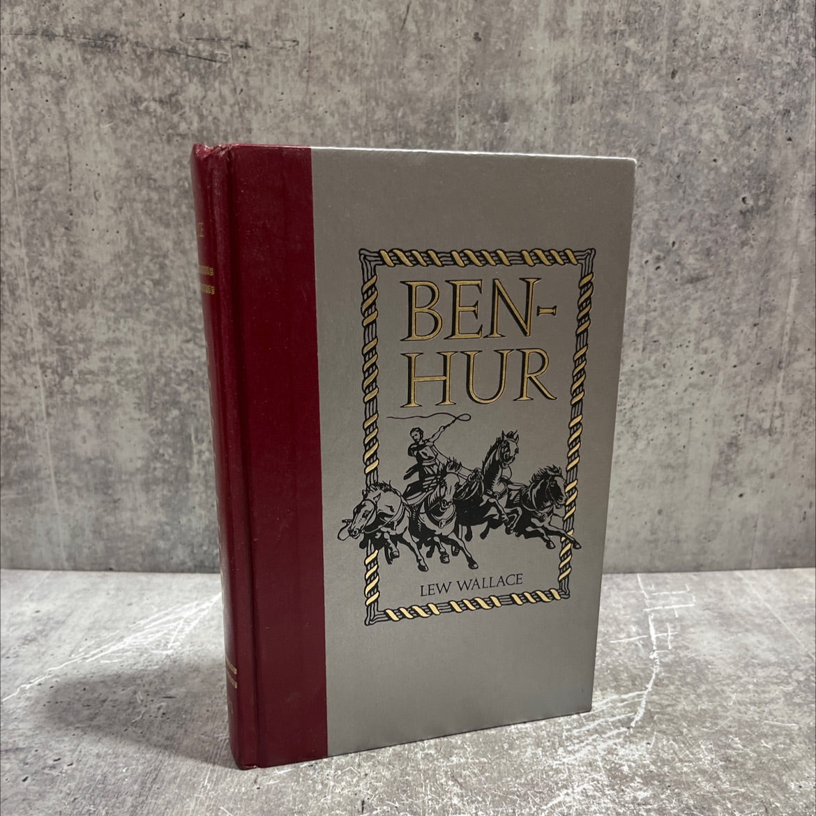 ben hur a tale of the christ book, by Lew Wallace, 1992 Hardcover image 1