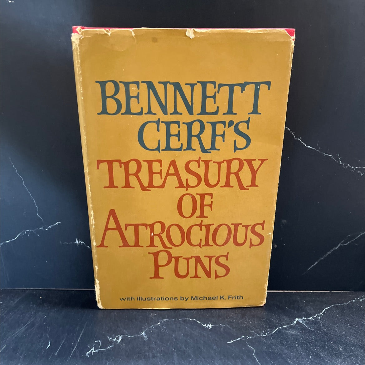 bennett cerf's treasury of atrocious puns book, by Bennett Cerf, 1968 Hardcover image 1