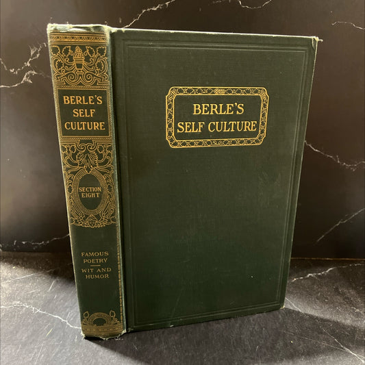 berle's self culture book, by adolf augustus berle, 1926 Hardcover image 1