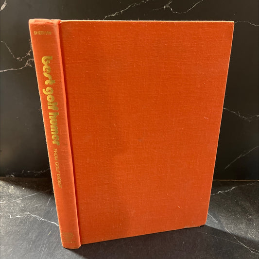 best golf humor book, by Larry Sheehan, 1972 Hardcover image 1