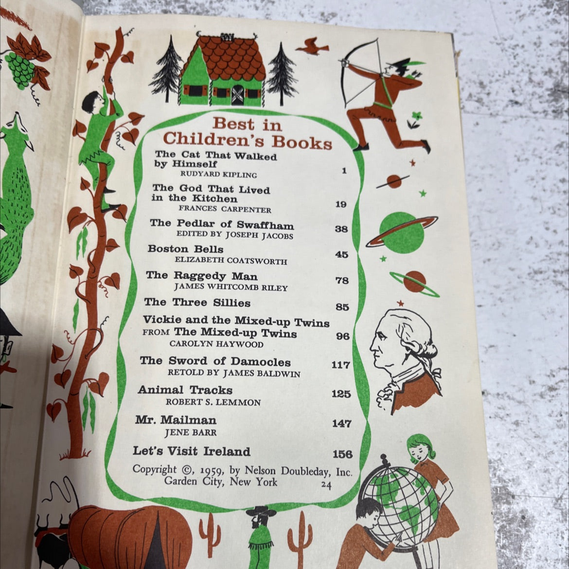 best in children's books book, by unknown, 1959 Hardcover image 3