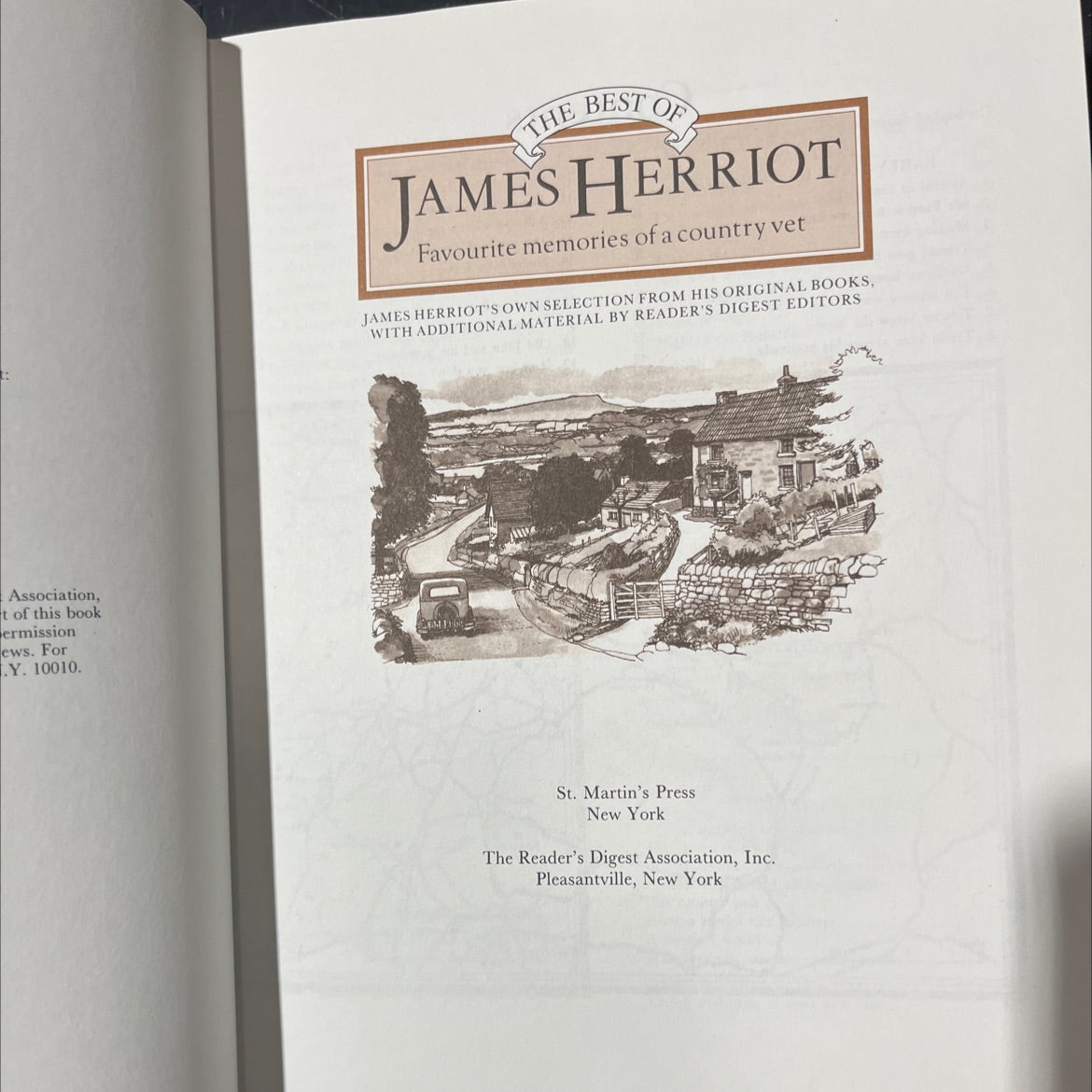 best of james herriot book, by James Herriot, 1982 Hardcover image 2