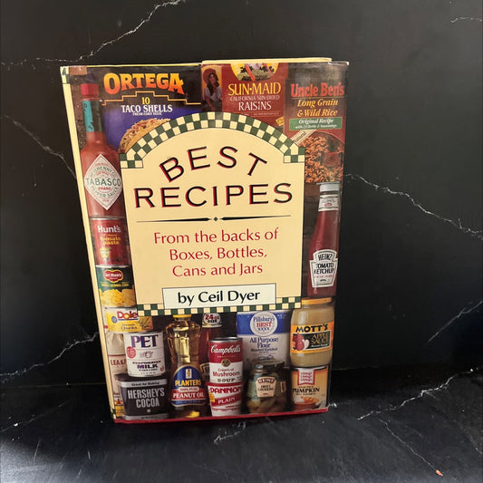best recipes from the backs of boxes, bottles, cans and jars book, by Ceil Dyer, 1989 Hardcover image 1
