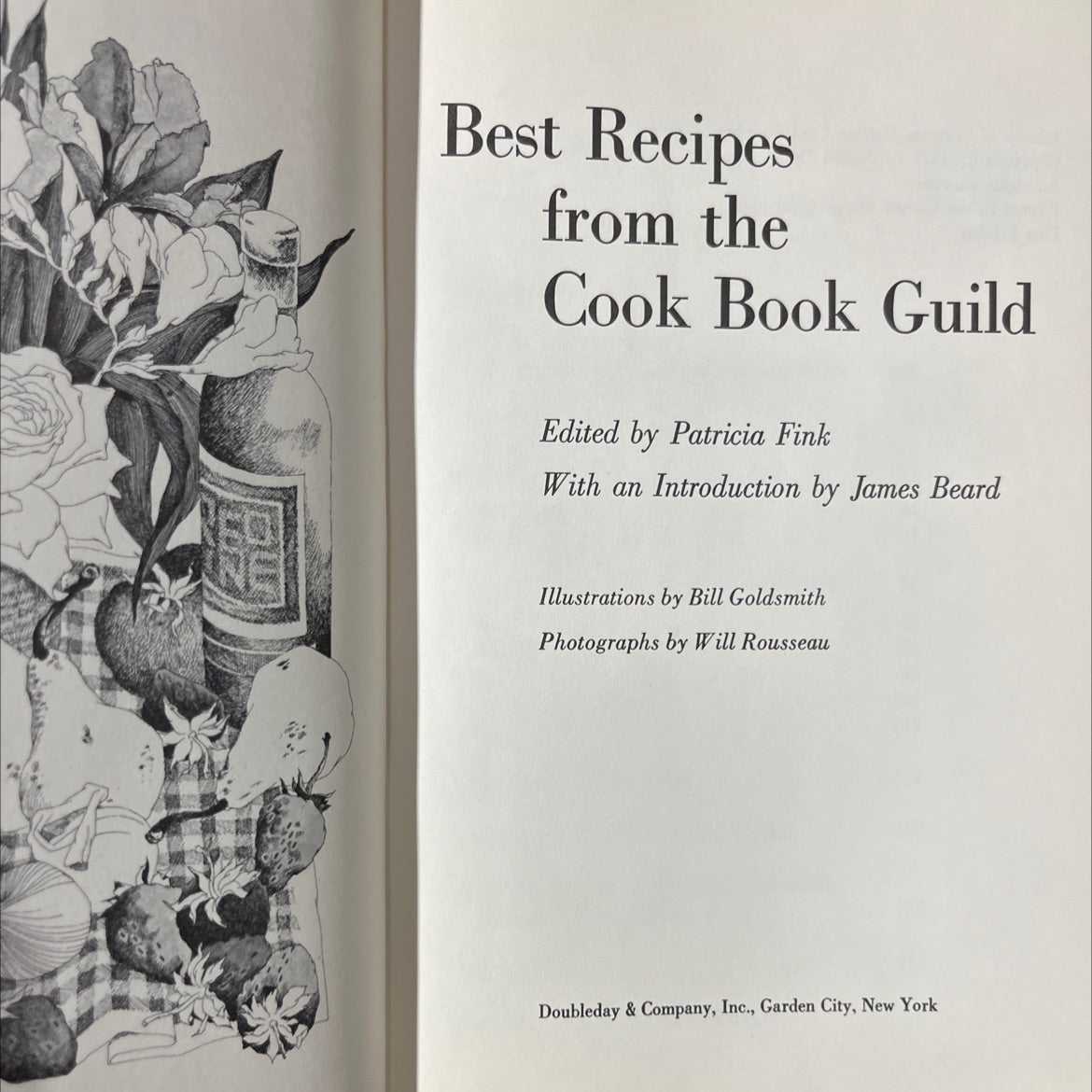 best recipes from the cook book guild book, by patricia fink, 1972 Hardcover image 2