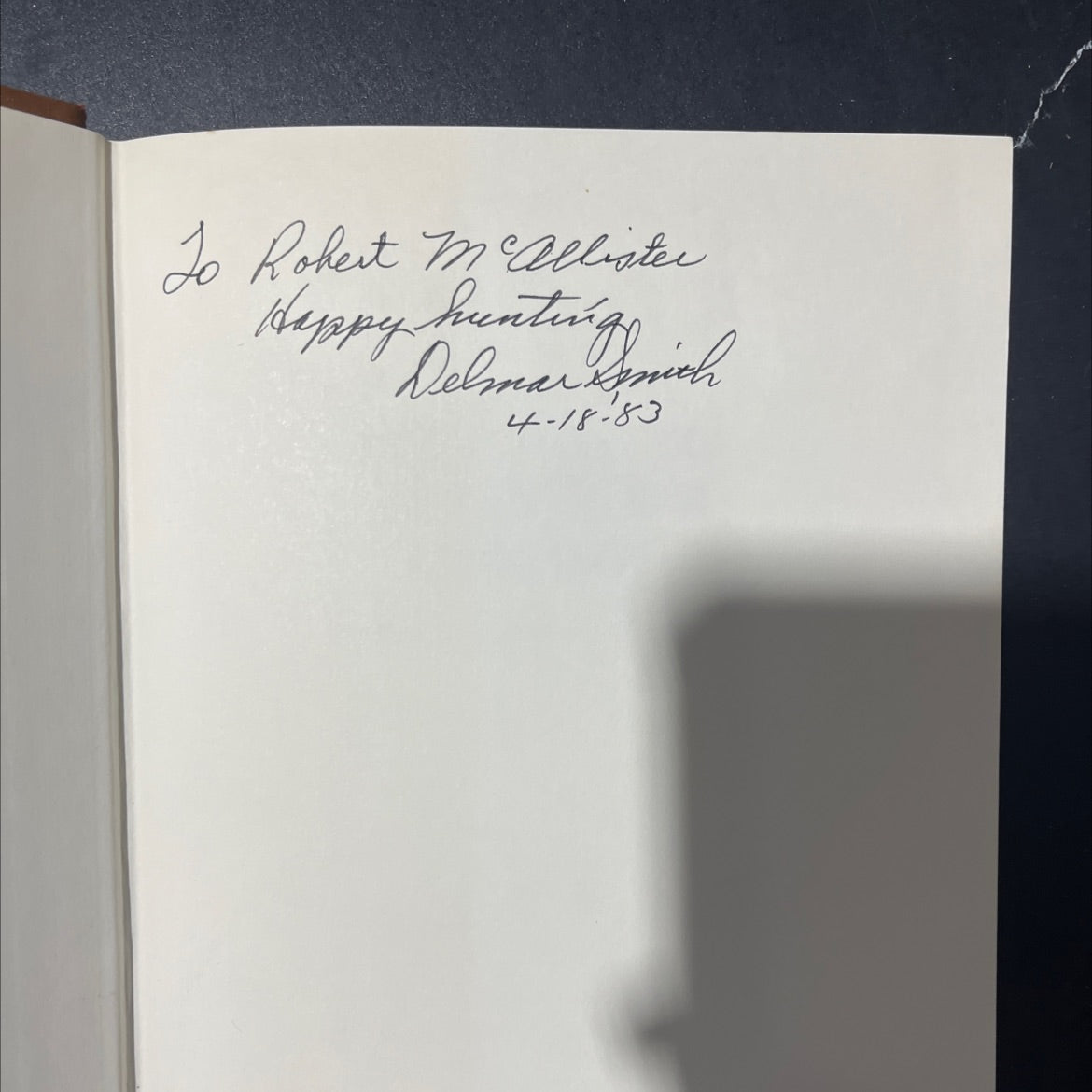 SIGNED best way to train your gun dog book, by Bill Tarrant, 1977 Hardcover image 4