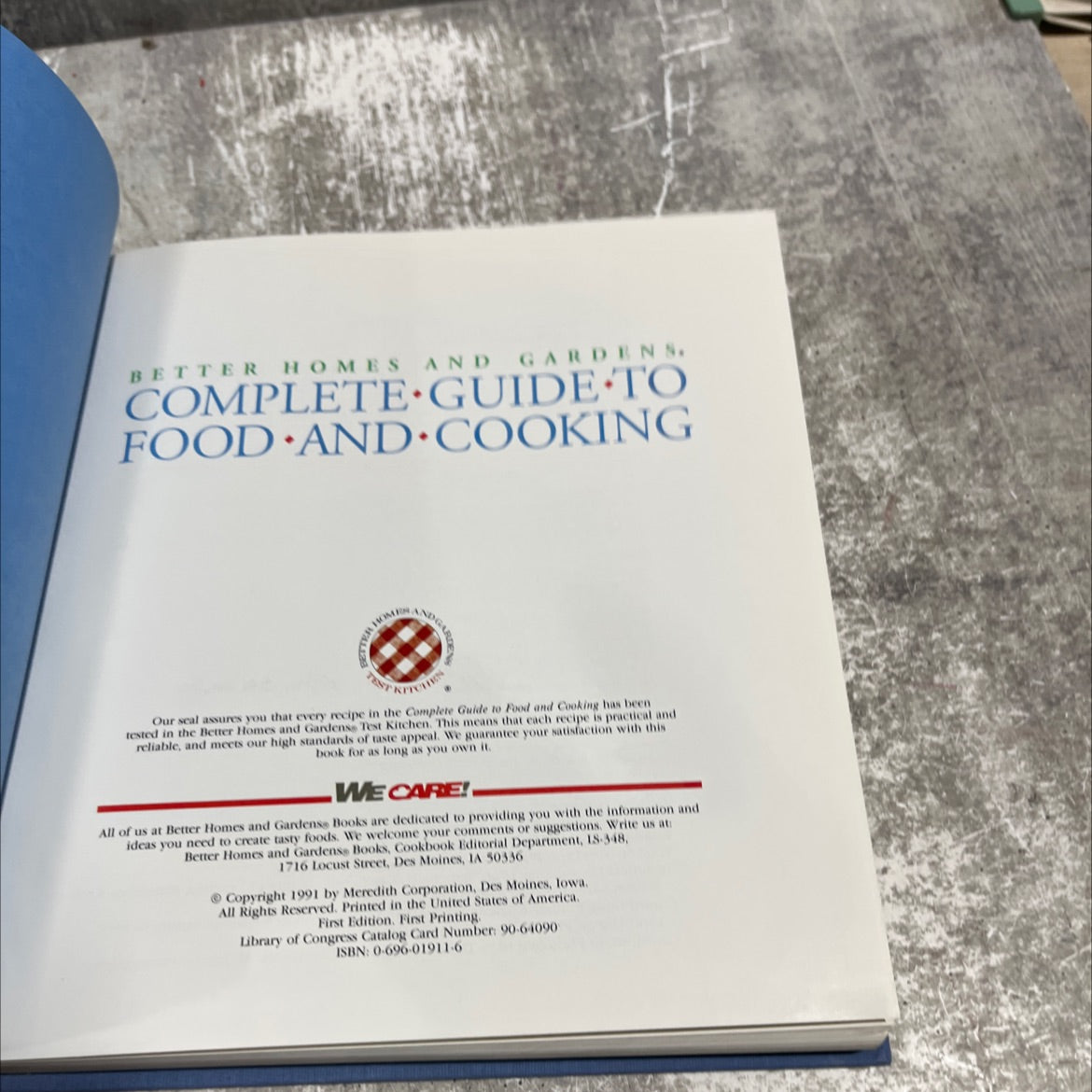 better homes and gardens complete guide to food and cooking book, by homer a adgar, 1991 Hardcover image 2