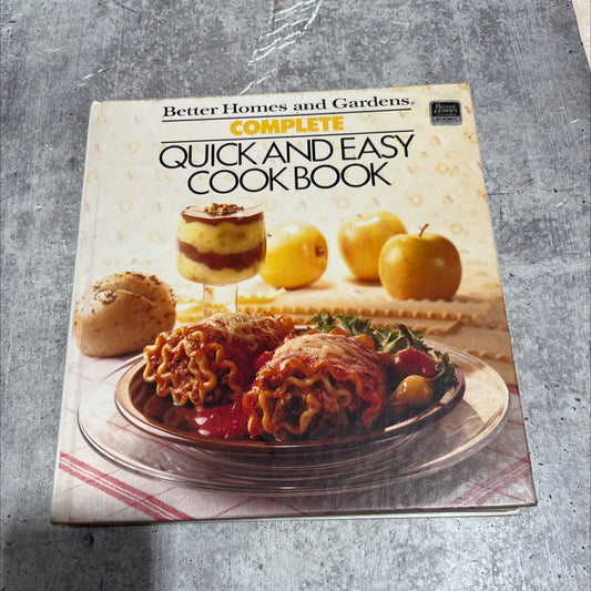 better homes and gardens complete quick and easy cook book book, by meredith corporation, 1983 Hardcover image 1