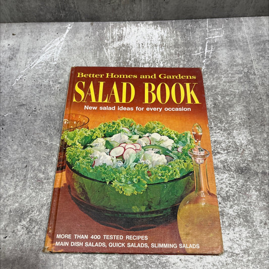better homes and gardens salad book book, by unknown, 1969 Hardcover image 1
