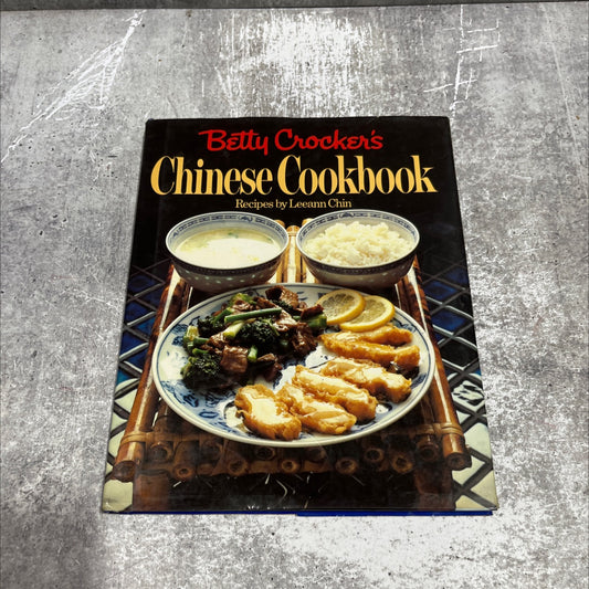 betty crocker's chinese cookbook book, by leeann chin, 1981 Hardcover image 1