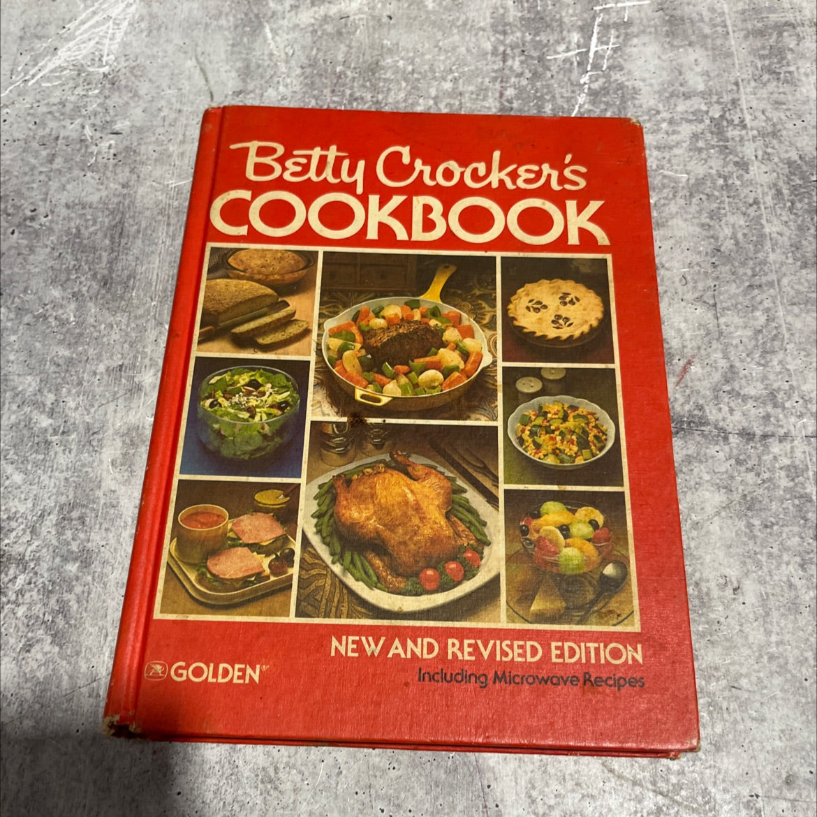 betty crocker's cookbook new and revised edition book, by unknown, 1982 Hardcover image 1