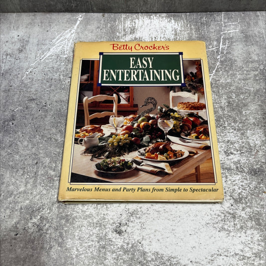 betty crocker's easy entertaining recipes book, by julie turnbull, 1992 Hardcover image 1