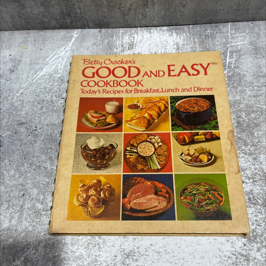 betty crocker's good and easy cookbook book, by betty crocker, 1974 Hardcover image 1
