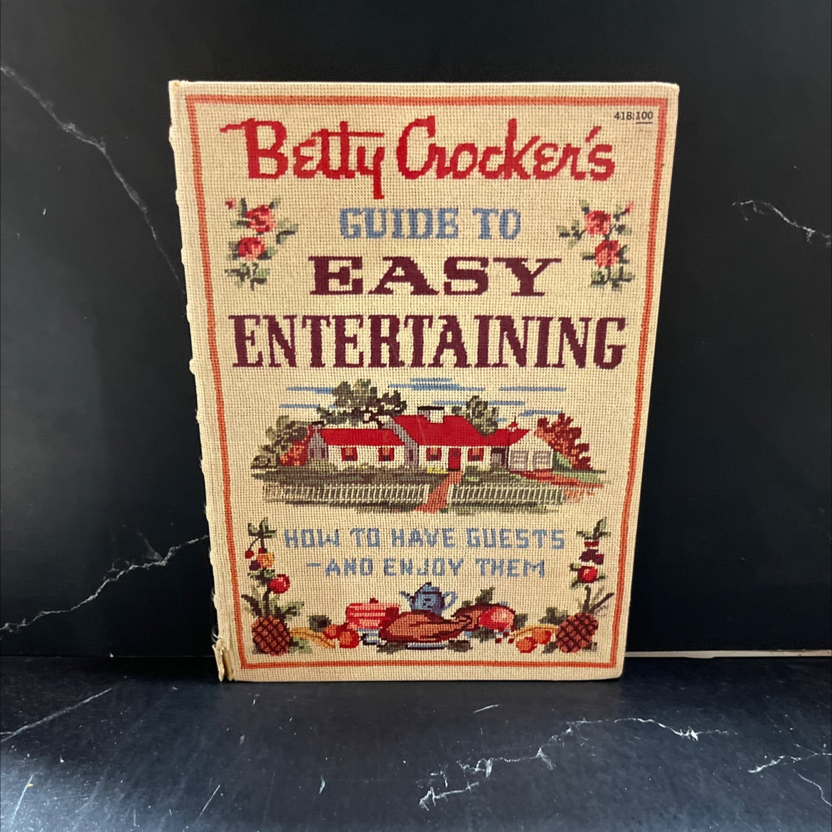 betty crocker's guide to easy entertaining book, by unknown, 1959 Hardcover image 1