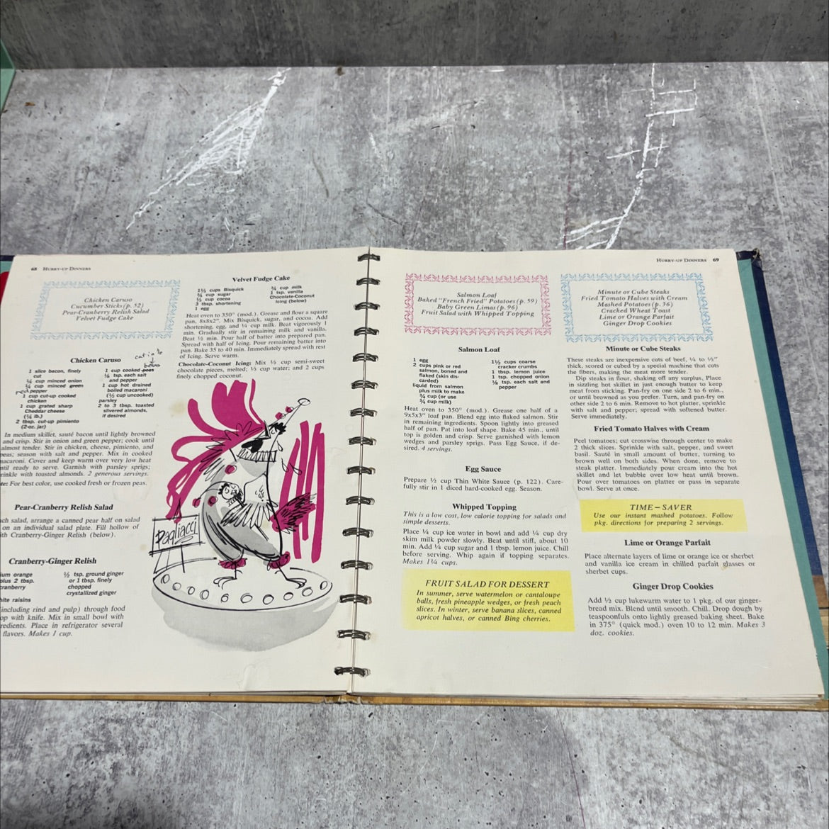 betty crocker's new dinner for two cook book book, by betty crocker, 1964 Hardcover image 4