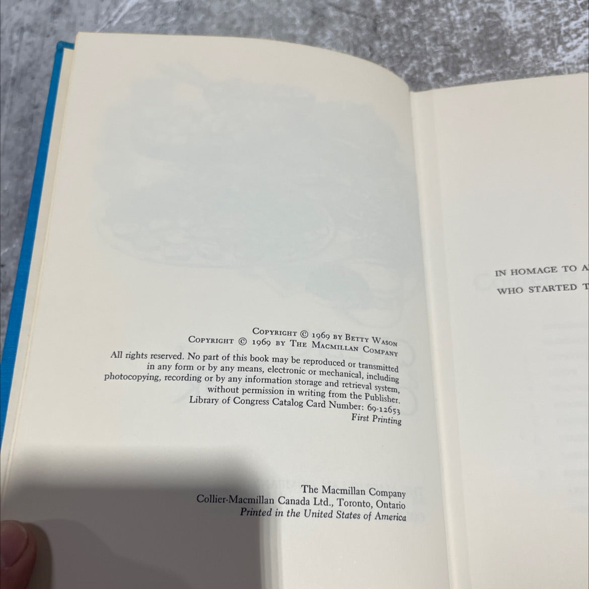 betty wason's greek cookbook book, by betty wason, 1969 Hardcover image 3