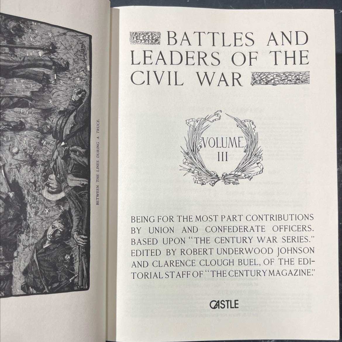 between the lines during a truce battles and leaders of the civil war volume iii book, by robert underwood johnson and image 2