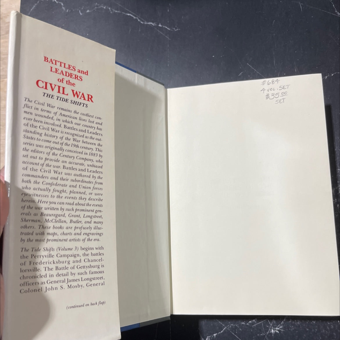 between the lines during a truce book, by bre battles and leaders of the civil war, 1987 Hardcover image 4