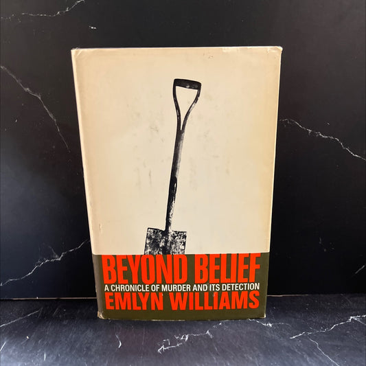 beyond belief a chronicle of murder and its detection book, by emlyn williams, 1968 Hardcover image 1