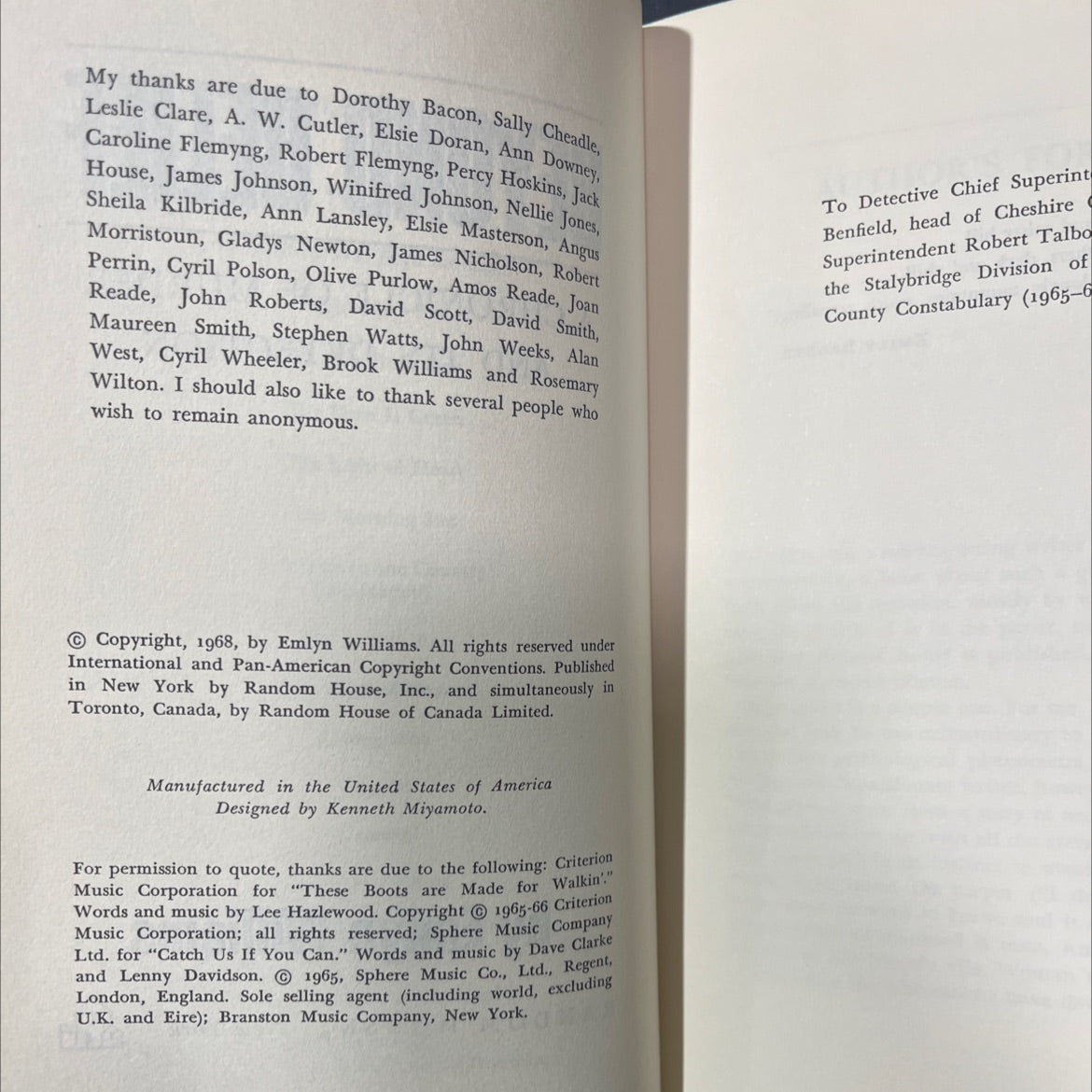 beyond belief a chronicle of murder and its detection book, by emlyn williams, 1968 Hardcover image 3