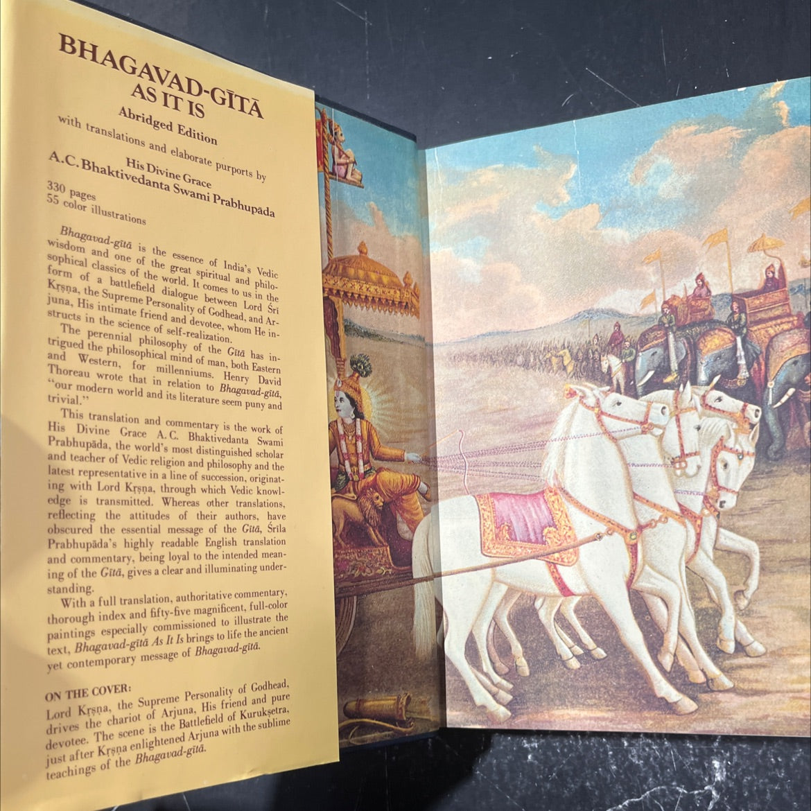 bhagavad-gītā as it is book, by A.C. Bhaktivedanta Swami Prabhupada, 1972 Hardcover image 4